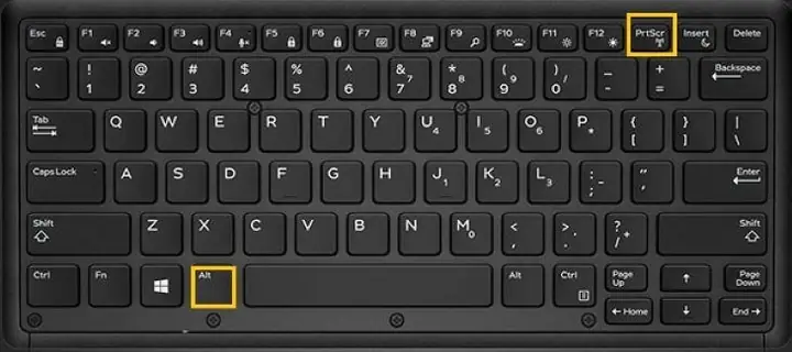 Cách Chụp Hình Bằng Tổ Hợp Phímalt + Print Screen