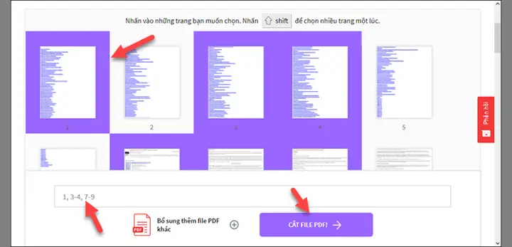 3cắt File Pdf Bằng Công Cụ Trực Tuyến Smallpdf