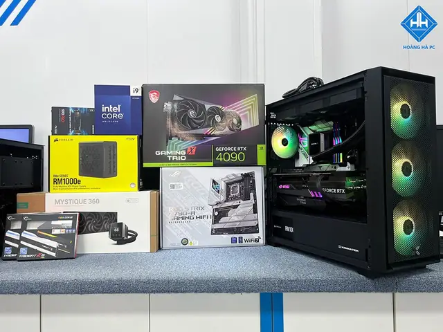 Hình Ảnh Các Bộ Máy Tính Pc Chạy Solidworks Lắp Đặt Tại Hoàng Hà Pc