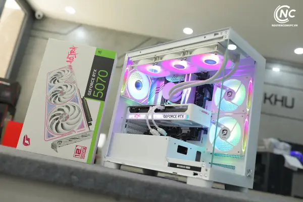 Bộ Pc Gaming Core I7-14700k, Ram 32gb Ddr5, Rtx 5070 Ultra White Bộ Pc Gaming Core I7-14700k, Ram 32gb Ddr5, Rtx 5070 Ultra White