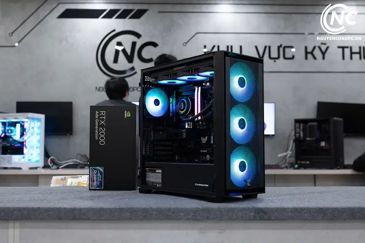 Bộ Pc Đồ Hoạ Intel Core Ultra 9 285k, Ram 64gb, Rtx 2000 Ada 16gb Bộ Pc Đồ Hoạ Intel Core Ultra 9 285k, Ram 64gb, Rtx 2000 Ada 16gb