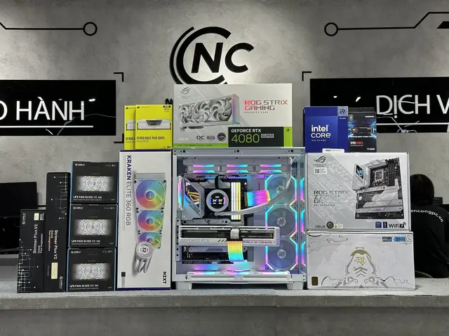 10: Bộ Pc Gaming Intel Core I9-14900k, Ram 64gb Ddr5, Rtx 4080 Super 16gb 10: Bộ Pc Gaming Intel Core I9-14900k, Ram 64gb Ddr5, Rtx 4080 Super 16gb