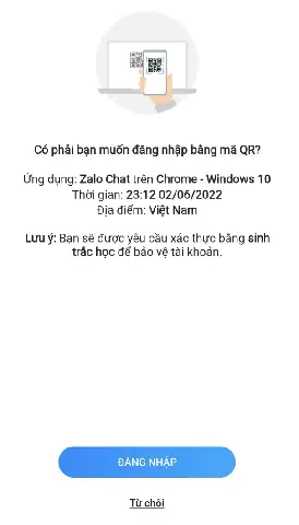 Cách Đăng Nhập Zalo Web Bằng Qr Code