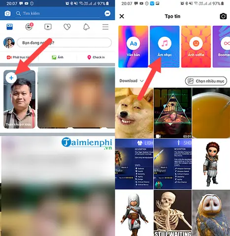 Hướng Dẫn Cách Chèn Nhạc Vào Ảnh Trên Story Facebook