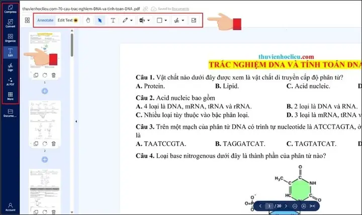 Cách Chỉnh Sửa Trực Tiếp Trên File Pdf Miễn Phí Bằng Smallpdf.com