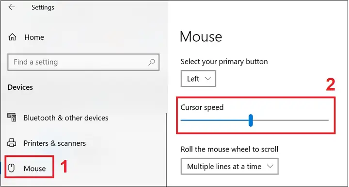 Chỉnh Tốc Độ Chuột Windows 10 Thông Qua Setting Chỉnh Tốc Độ Chuột Windows 10 Thông Qua Setting