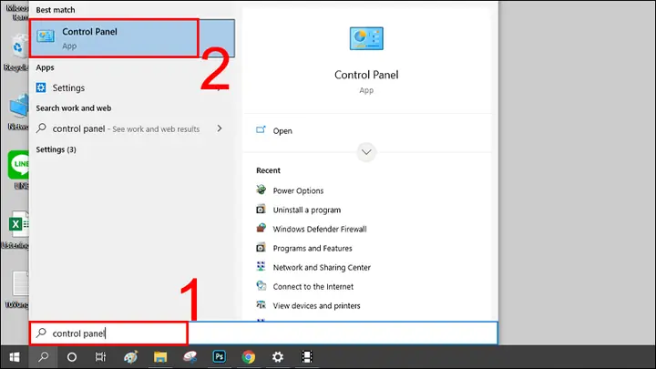 9chỉnh Độ Sáng Màn Hình Bằng Control Panel