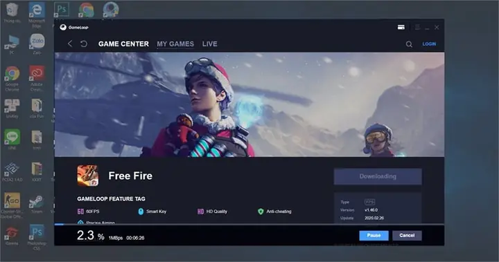 Cách Tải Free Fire Pc Miễn Phí Bằng Gameloop
