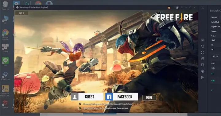 Cách Tải Free Fire Pc Miễn Phí Bằng Gameloop
