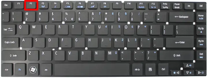 Phím F2 Phím F2