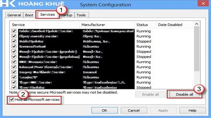 Khởi Động Máy Tính Trong Chế Độ Clean Boot Stat Khởi Động Máy Tính Trong Chế Độ Clean Boot Stat