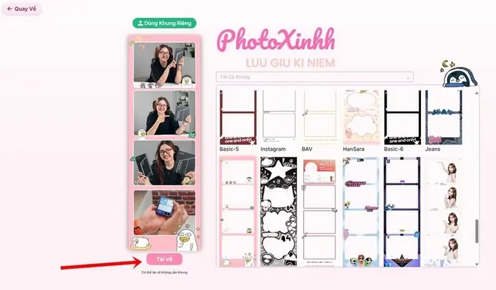 Cách Chụp Ảnh Photobooth Online Bằng Điện Thoại, Máy Tính Cực Đơn Giản