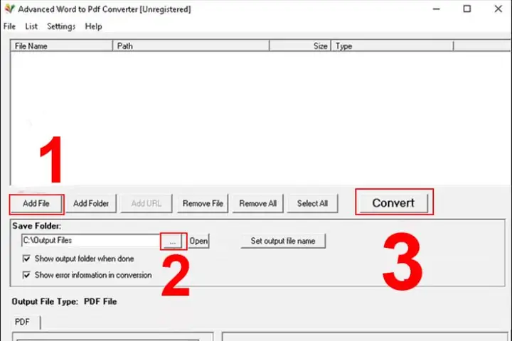 Advanced Word To Pdf Converter