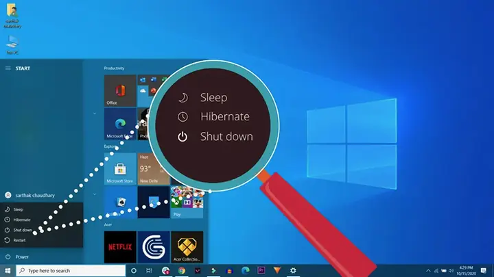 Nên Sleep Máy, Hibernate Hay Shutdown?