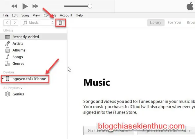 #1. Hướng Dẫn Chép Nhạc Từ Máy Tính Vào Iphone Bằng Phần Mềm Itunes