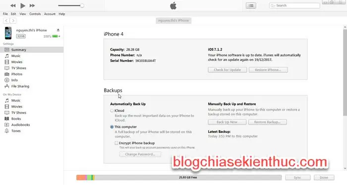 #1. Hướng Dẫn Chép Nhạc Từ Máy Tính Vào Iphone Bằng Phần Mềm Itunes