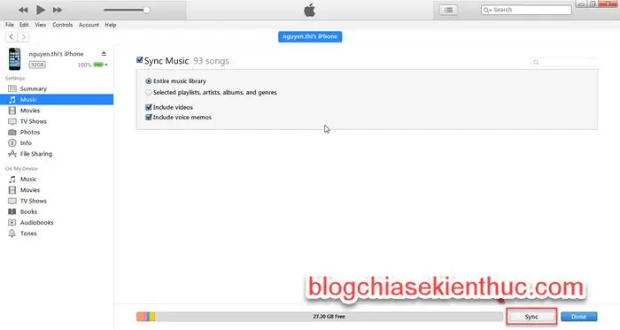 #1. Hướng Dẫn Chép Nhạc Từ Máy Tính Vào Iphone Bằng Phần Mềm Itunes