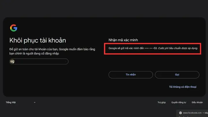 Lỗi Xác Minh Hai Bước: