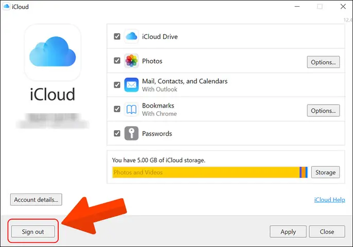 Đăng Xuất Icloud Trên Máy Tính