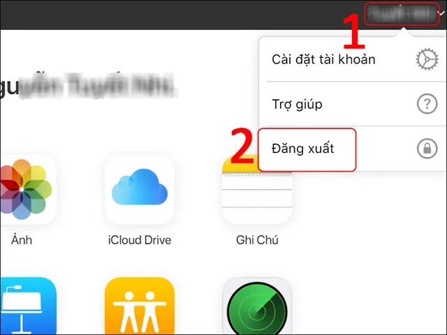 Đăng Xuất Icloud Trên Máy Tính
