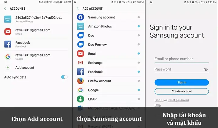Đăng Nhập Samsung Cloud Trên Điện Thoại, Máy Tính Bảng
