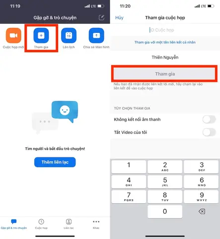 Đối Với Người Tham Gia Cuộc Họp
