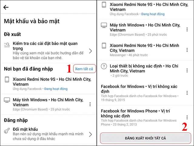 Cách Đăng Xuất Facebook Trên Các Thiết Bị Khác Bằng Điện Thoại Cách Đăng Xuất Facebook Trên Các Thiết Bị Khác Bằng Điện Thoại