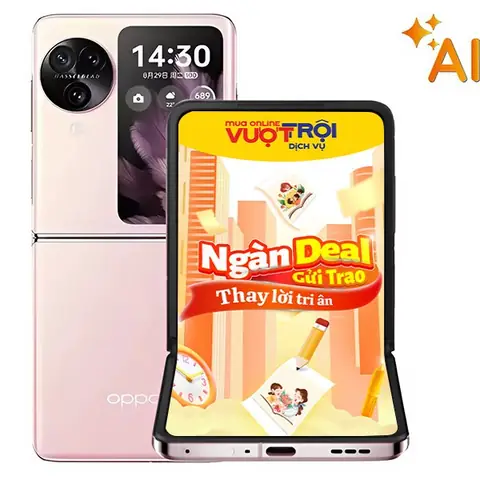 Oppo Find N3 Flip 5g 12gb/256gb Hồng Oppo Find N3 Flip 5g 12gb/256gb Hồng
