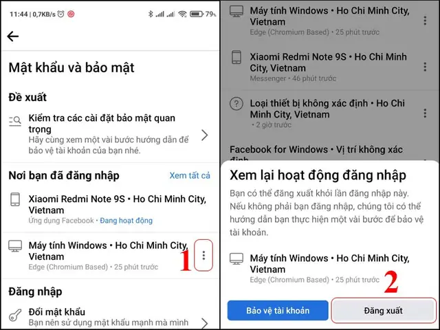 Cách Đăng Xuất Facebook Trên Các Thiết Bị Khác Bằng Điện Thoại Cách Đăng Xuất Facebook Trên Các Thiết Bị Khác Bằng Điện Thoại