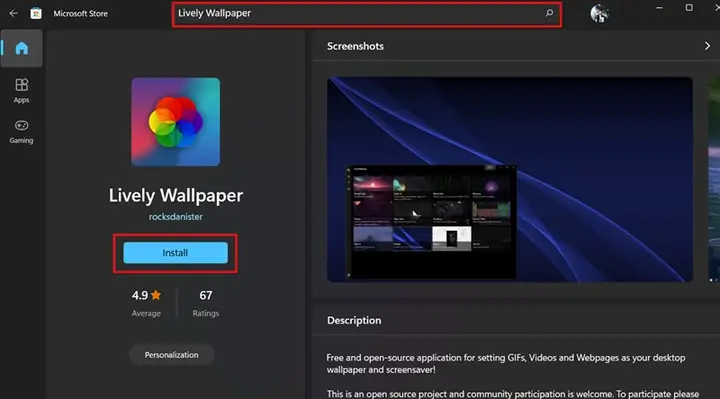 Cách Cài Ảnh Gif Làm Hình Nền Máy Tính Windows 11 Cách Cài Ảnh Gif Làm Hình Nền Máy Tính Windows 11