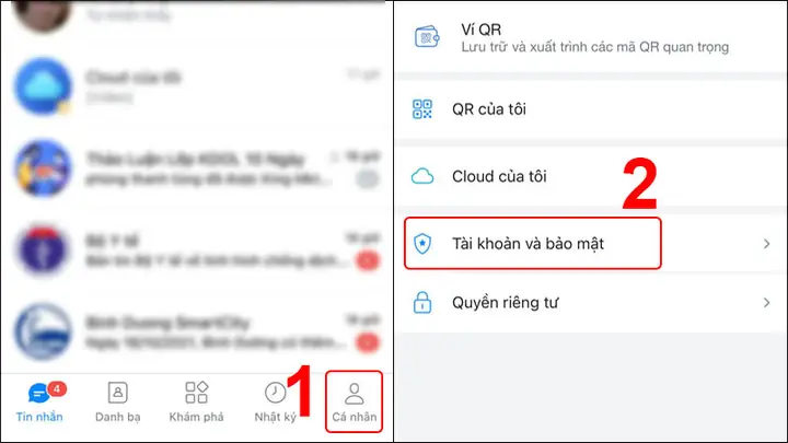 Hướng Dẫn Đặt Mật Khẩu Cho Ứng Dụng Zalo Trên Điện Thoại