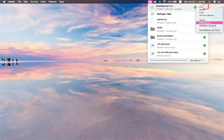 Cách Dừng Đồng Bộ Google Drive Với Pc