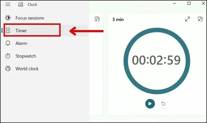 Cách Bấm Giờ Trên Máy Tính Bằng App Clock
