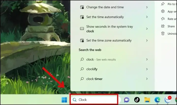Cách Bấm Giờ Trên Máy Tính Bằng App Clock