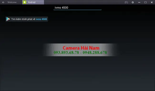 Bước 2: Tìm Kiếm Phần Mềm Xem Camera Hikvision Ivms-4500