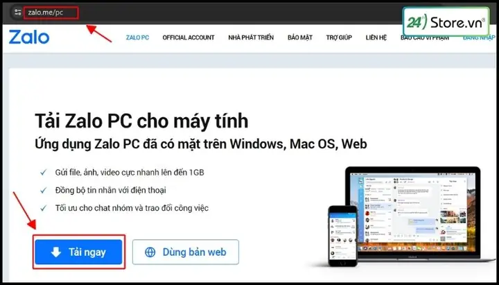 Cách Tải Zalo Về Máy Tính Windows