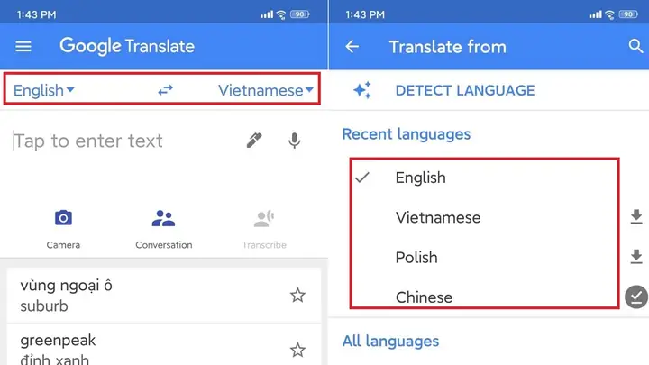 Cách Dùng Google Dịch Hình Ảnh Trên Điện Thoại