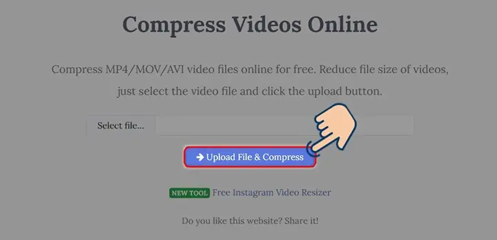Giảm Dung Lượng Video Với Youcompress