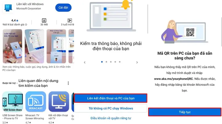 Hướng Dẫn Gọi Điện Thoại Trên Máy Tính Với Ứng Dụng Your Phone Bước 3