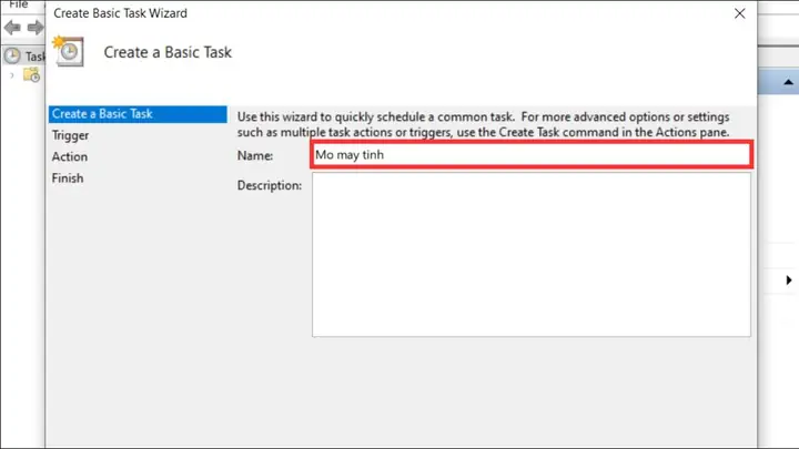 Hẹn Giờ Mở Máy Tính Bằng Task Scheduler