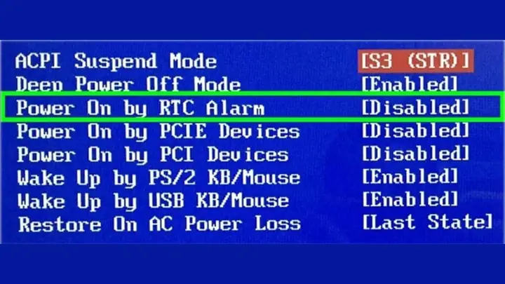 Hẹn Giờ Mở Máy Tính Bằng Bios