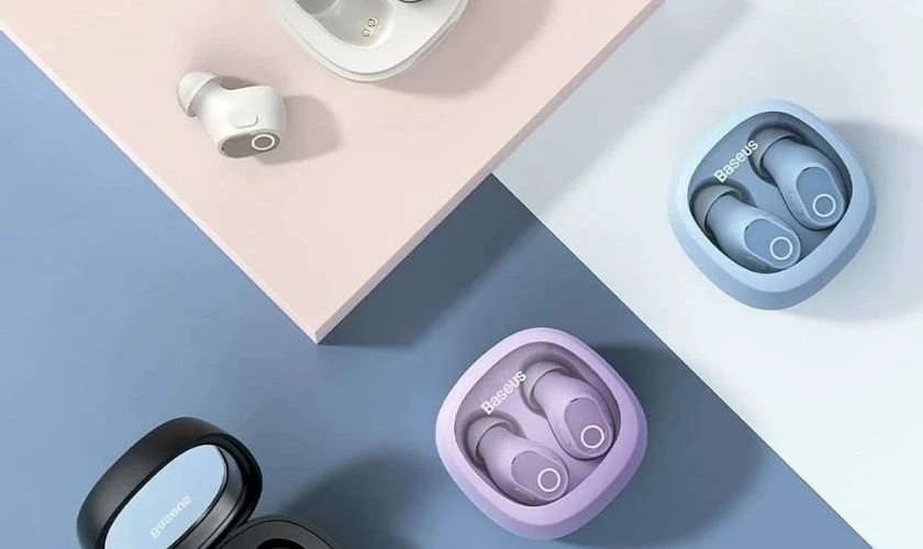 Hình ảnh minh họa các tùy chọn màu sắc đa dạng của Baseus WM02