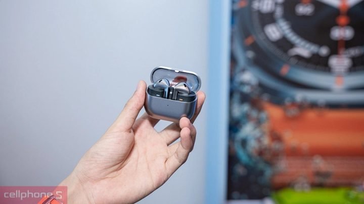 Hình ảnh tai nghe không dây Samsung Galaxy Buds 3 với thiết kế mới