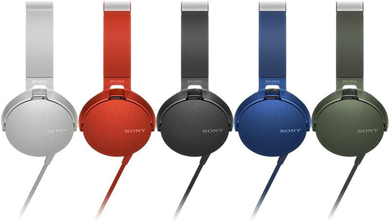 Hình ảnh tai nghe Sony với thiết kế trẻ trung và năng động
