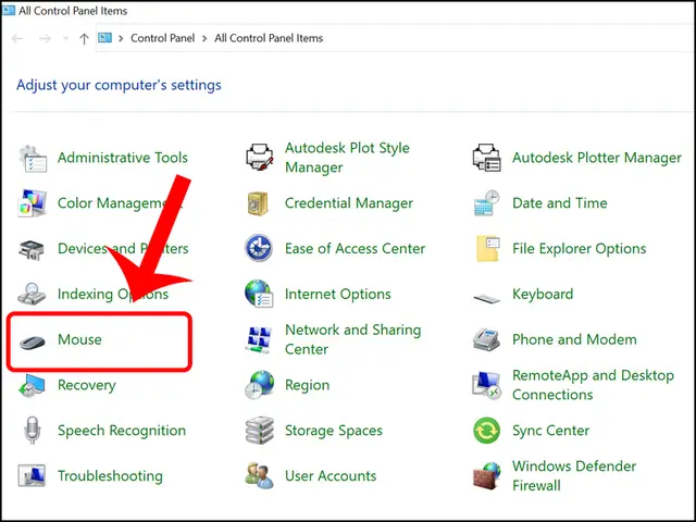 Thay Đổi Biểu Tượng Chuột Ngay Trên Windows
