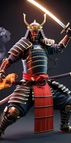Chiến Binh Samurai 3d