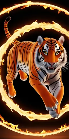 Hình Nền 3d Cực Ngầu Hổ Bengal