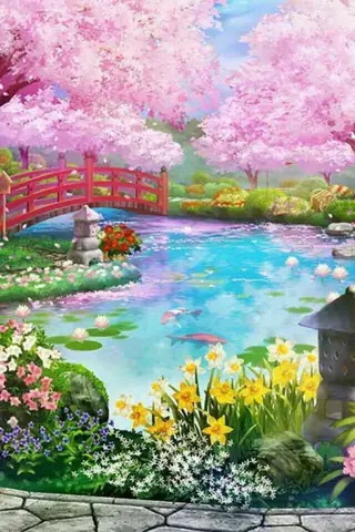 Hình Nền Hoa Đào Anime Hình Nền Hoa Đào Anime
