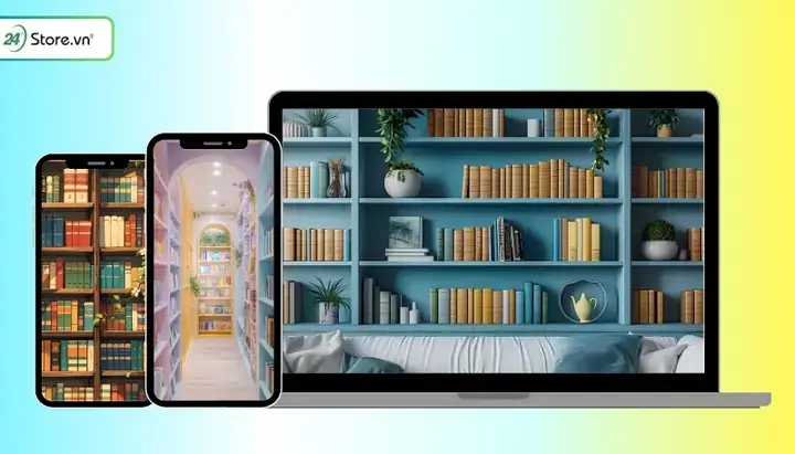 Tại Sao Nên Chọn Hình Nền Kệ Sách Cho Máy Tính?