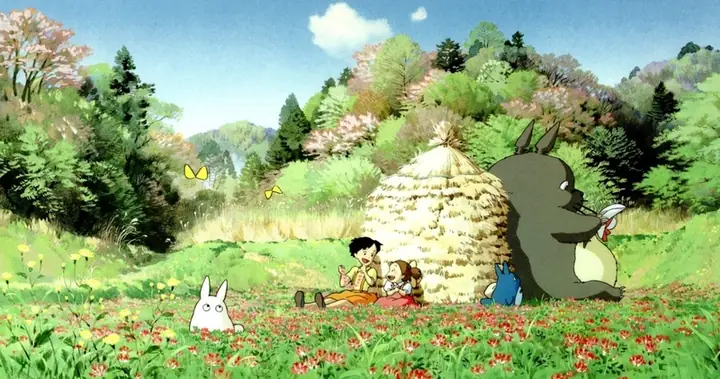 Hình Nền Máy Tính Dễ Thương Chủ Đề Phim Ghibli